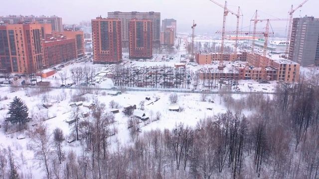 ЖК "Северная корона" облетка, январь смотреть онлайн