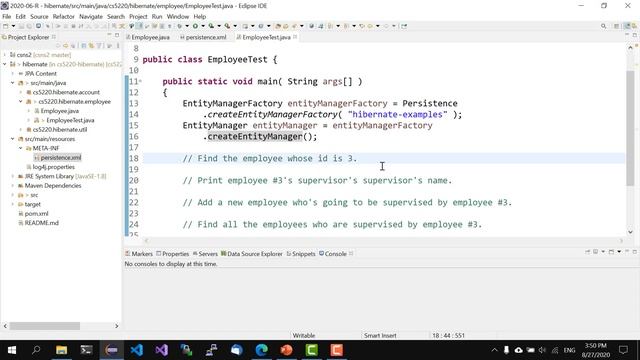 Object-Relational Mapping with Hibernate and JPA (I) смотреть онлайн