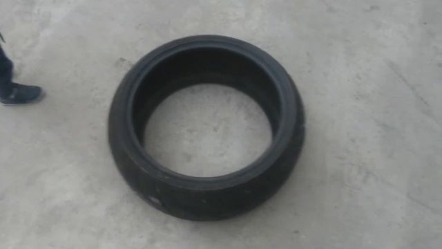 установка мото шины на автомобильный диск// Часть 6 смотреть онлайн