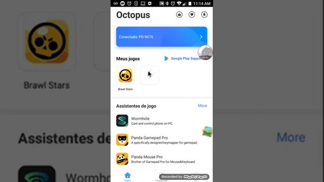 Como jogar brawl stars, Minecraft ou free fire no gamepad