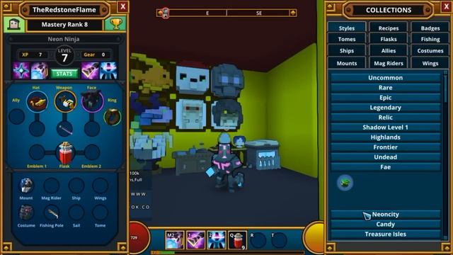 How to get your neon ninja look cool in Trove смотреть онлайн