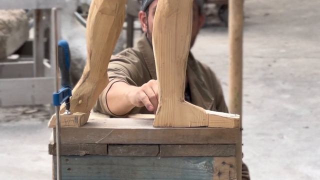Делаю скульптуру балерины из дерева.#дневникскульптора #балерина смотреть онлайн