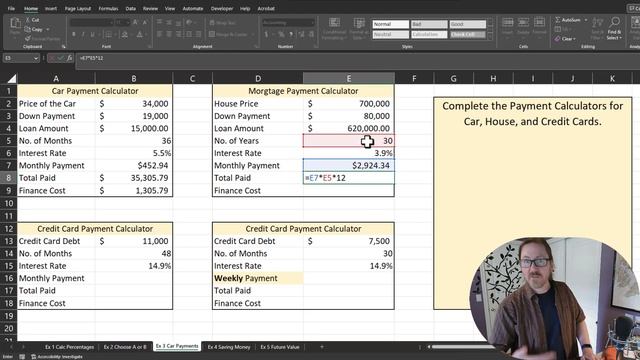 CIS101 -- Solving Financial Problems with Excel (Assignment Demonstration) смотреть онлайн