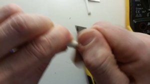 Установка F разъема на коаксиальный (антенный) кабель 6мм (RG59,RG6)