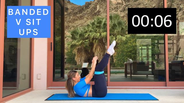 17-Minute THIGH & ABS Resistance Band WORKOUT! смотреть онлайн