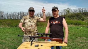 ТОЗ-78-04 - стреляем через ветки на 100м /  Охота на птицу или чахохбили из петуха.