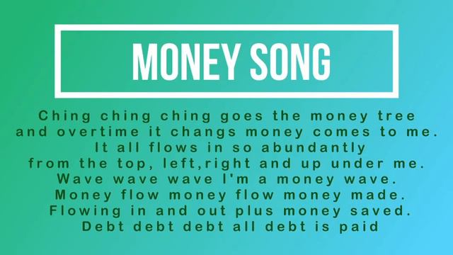 MONEY SONG TIK TOK WITH LYRICS | MONEY MANTRA смотреть онлайн