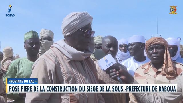 LAC - Pose piere de la construction du siège de la Sous préfecture de Daboua смотреть онлайн