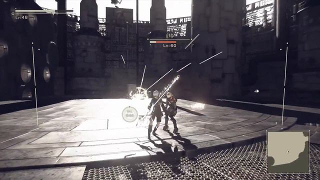 Nier Automata 【ニーアオートマタ】 Walkthrough Japanese Dub Part 17 The Twin Devola & Popola смотреть онлайн