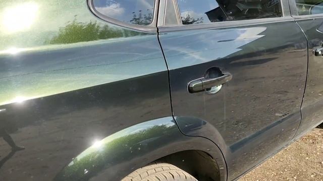 Hyundai Tucson. "до" и "после" ремонта заднего крыла смотреть онлайн