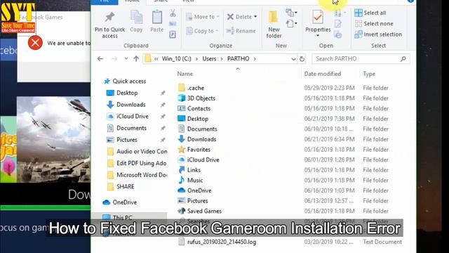 How to Fixed Facebook Gameroom Installation Error смотреть онлайн