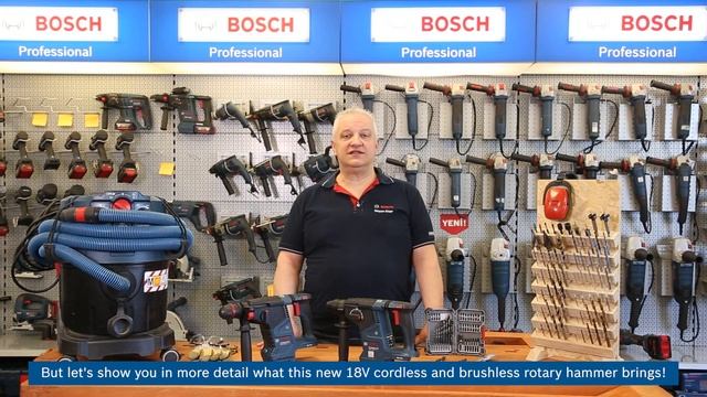 Training With Bosch Professional: NEW 18V Hammer - GBH 187-LI One Chuck