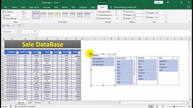 advanced slicers excel || Table Slicer (Report/Page Filter Slicer) смотреть онлайн