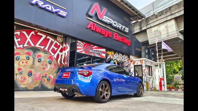 Subaru Brz จัดล้อ Rays Volkracing Te37SAGA S-Plus 18x8.5+45 5-114.3 พร้อมคู่ยาง Yoko V701 225/40 смотреть онлайн