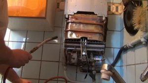 Пайка теплообменника газовой колонки Будьте внимательны