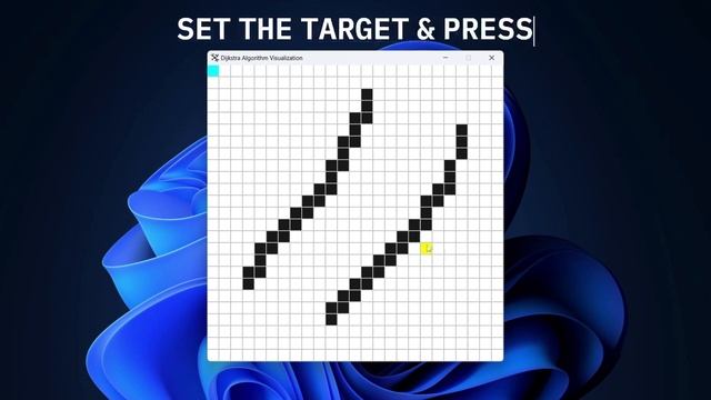 DIJKSTRA ALGORITHM VISUALIZER USING PYTHON смотреть онлайн