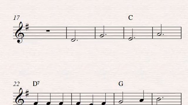 Free easy violin sheet music, My Bonnie смотреть онлайн