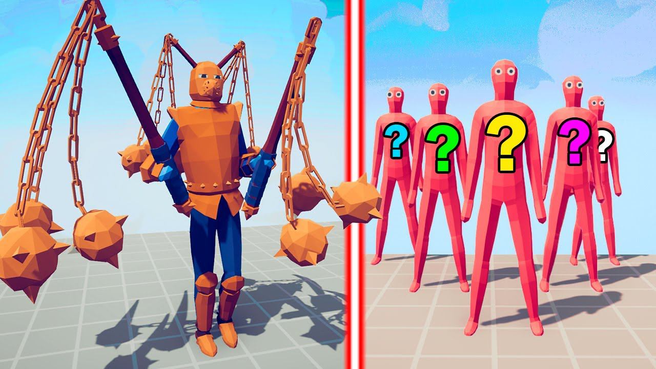 FLAIL MASTER TEAM vs RANDOM TEAM | TABS - Totally Accurate Battle Simulator смотреть онлайн