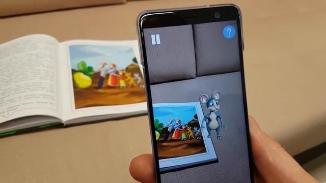 Приложение BookBook - книжка с дополненной реальностью