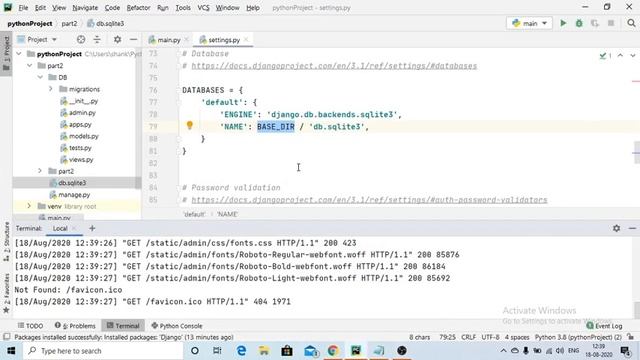 Sqlite+Apps+display name in Django(part2) смотреть онлайн