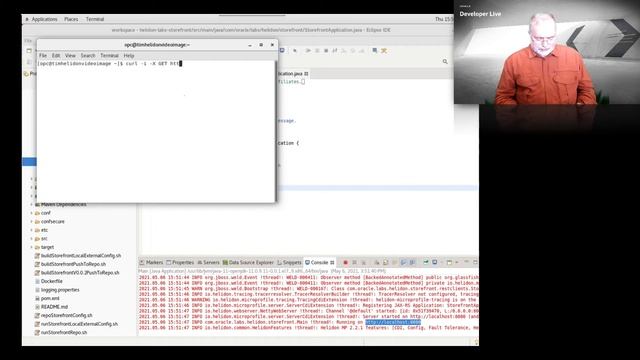 Basic REST enablement (Video 1 - Oracle Cloud Native and Project Helidon) смотреть онлайн