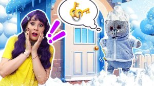 Кот Дымок замерз на улице ☃️ Приключения Кота Дымка. Видео для детей про игрушки