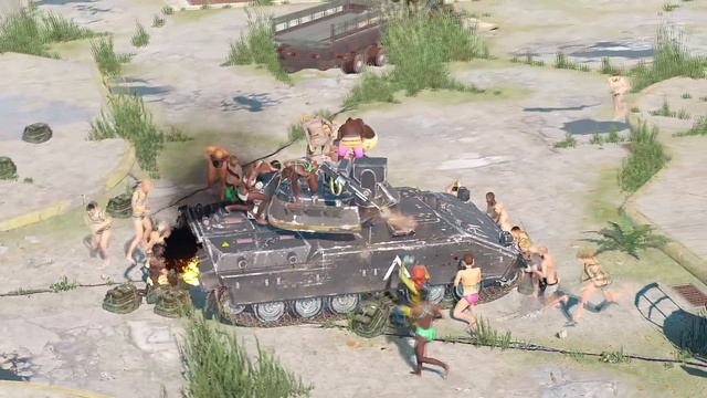 Can 100 Rust Players Defeat Heli Using Compound Bows ONLY смотреть онлайн