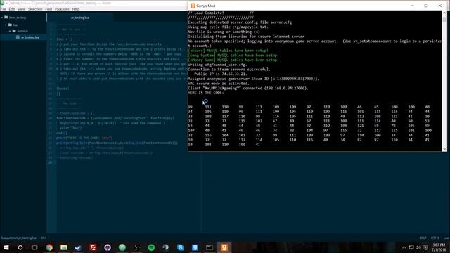 Function encoding in lua смотреть онлайн