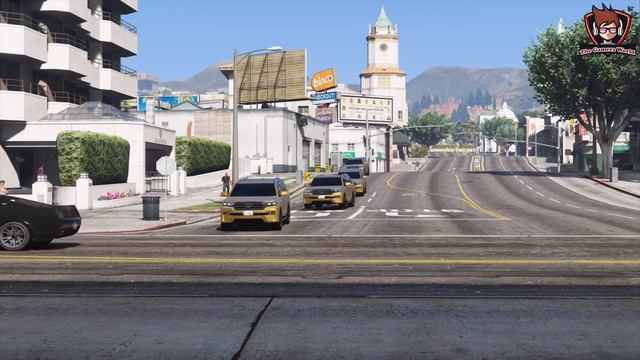 GTA 5 Pakistan | Toyota Land Cruiser | Protocol | The Gamers World смотреть онлайн