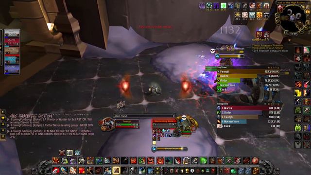 WoW WotLK Classic protection warrior pve Titan Rune Halls of Stone смотреть онлайн