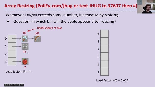Lecture 23 Video 3 : Hash Tables смотреть онлайн