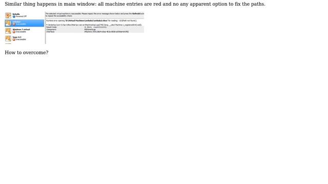 How to recover Oracle Virtual Box after file move? смотреть онлайн
