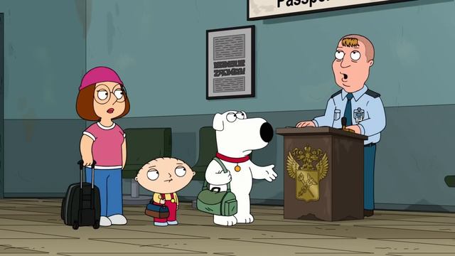 Family Guy - Brian, Stewie and Meg come to Russia смотреть онлайн