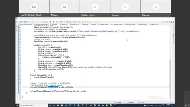 JSP-Servlet-Day-7-JDBC Programming смотреть онлайн