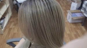 Мелирование +растяжка цвета.