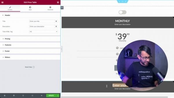 Toggle Switch with No Plugin  - Element.How - Elementor Wordpress Tutorial - Content Switcher