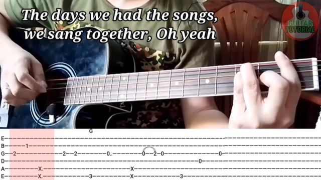 MY LOVE (Westlife) - Fingerstyle Guitar Tutorial with TAB @ENPAD смотреть онлайн