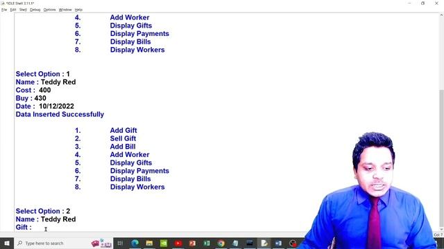 Gift Shop Management System | Python Mysql Project | By Gaurav Garg смотреть онлайн