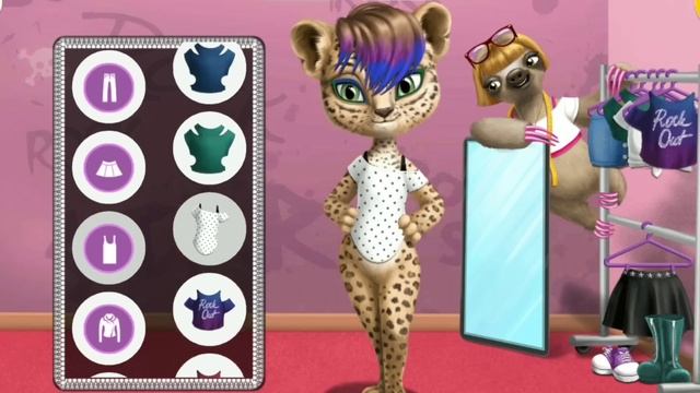 Animal Hair Salon Pet Rock Star Band Makeup Hair Style & Dress UP Makeover Kids & Girls Games смотреть онлайн