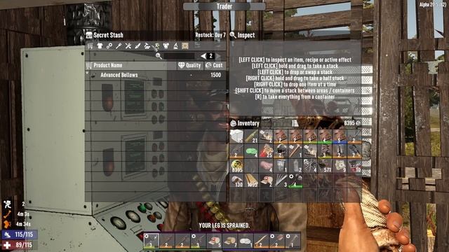 Dogs, Vultures & PAIN! | 7 Days To Die Alpha 20 Gameplay | Part 06