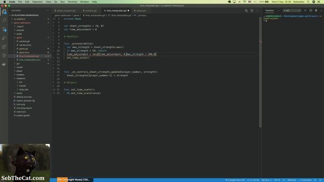 Godot Time Manipulation - Slowing time in my Godot game - Stream Highlight смотреть онлайн