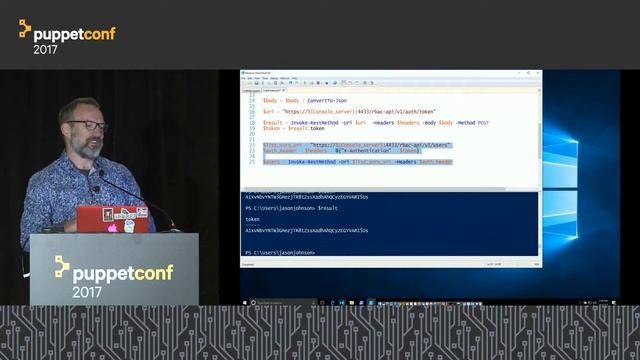Using Puppet Enterprise APIs with PowerShell- Jason Johnson, Humana смотреть онлайн