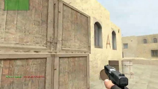 Обзор ZM карт CSS V34 #2(zm_de_dust2) [Zombie Mod]