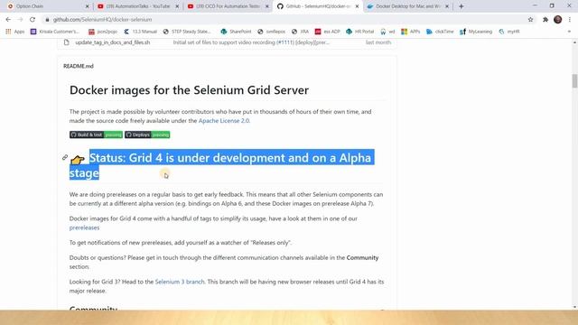 Selenium Framework - Advanced- 22. Setting Up DOCKER'ised Selenium Grid for Parallel Test Execution смотреть онлайн