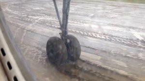 Взлёт Ан-24 из а/п  Бодайбо Сентябрь 2015 Take-Off from a/p Bodajbo