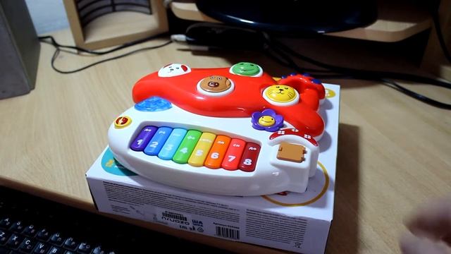 Музыкальная игрушка "Грибок" от фирмы "Жирафики" смотреть онлайн