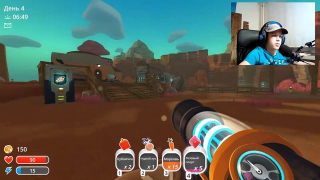 Большое количество врагов. Slime Rancher #2 смотреть онлайн