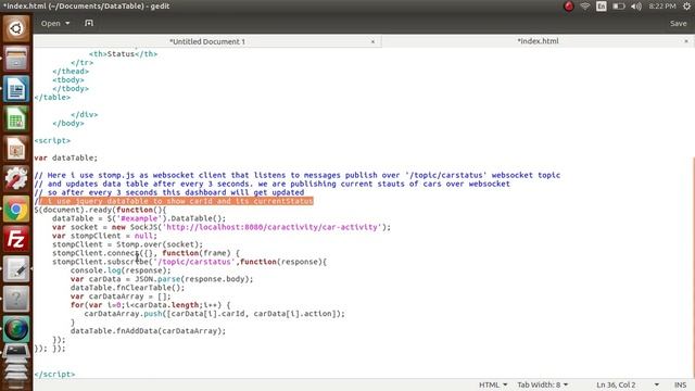 Spark Kafka Integration (Live Dashboard Application )( 5O Lac Events In 4min) : PART 5