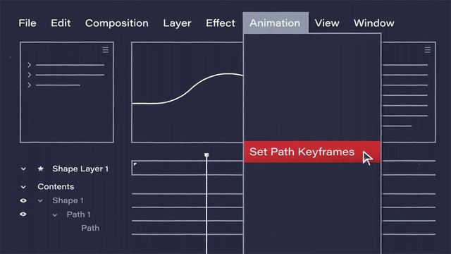 Set Path Keyframes for After Effects смотреть онлайн