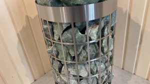 Электрическая печь (электрокаменка) для сауны и бани, ЭКМ 4,5 - 6 кВт _Цилиндр Плюс_